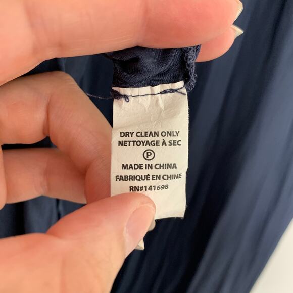 Ramy Brook Bamboo Tube Dress Knee Length Womens XS Blue - Picture 12 of 16